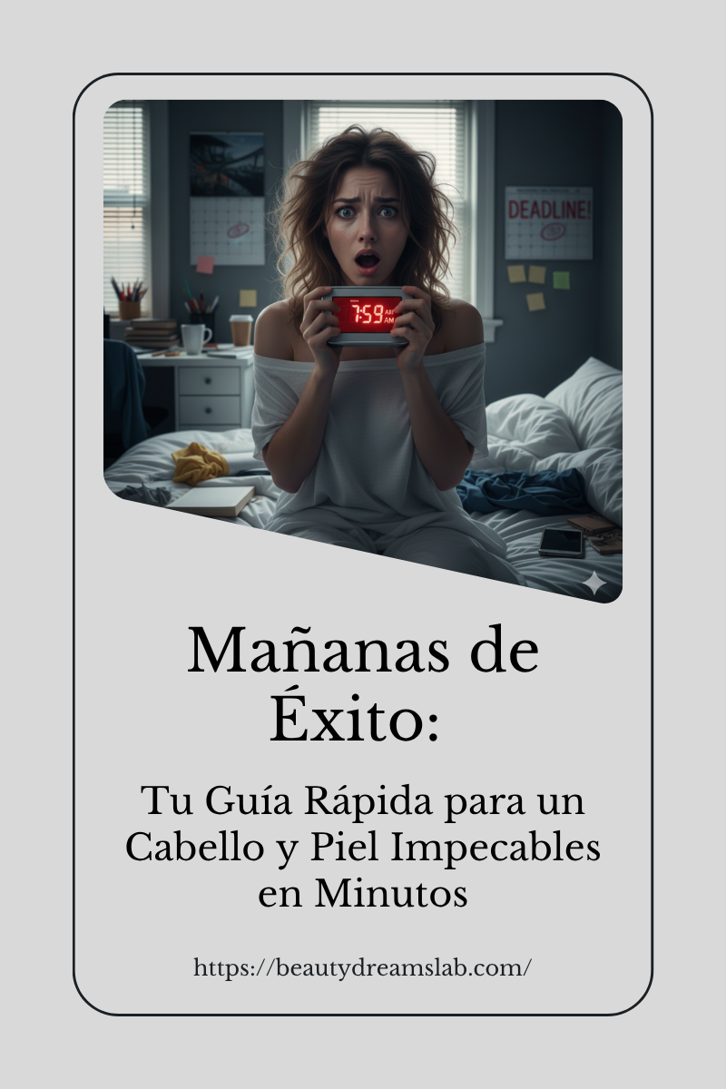 Mañanas de Éxito: Tu Guía Rápida para un Cabello y Piel Impecables en Minutos