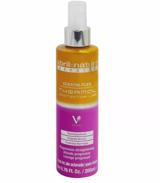 Protector térmico anti-encrespamiento Keratin-Plex Liss. Alisado progresivo