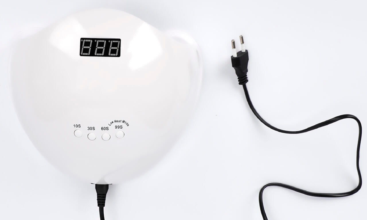 Lampara de Uñas 36 LED UV Secado Rápido con Sensor Inteligente 48W