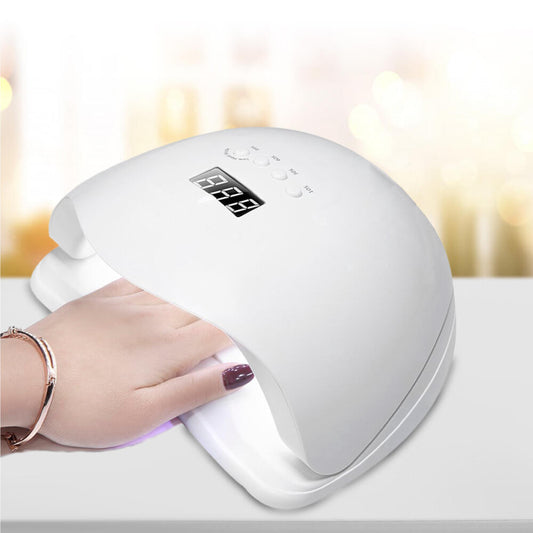 Lampara de Uñas 36 LED UV Secado Rápido con Sensor Inteligente 48W